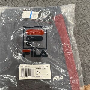 Fila Nima Jogger with Black and Red Design
